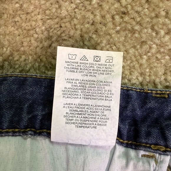 Lee Relaxed Fit Straight Leg Jeans Women's Size 4 Denim 29X28 High Rise E618 - Picture 6 of 14